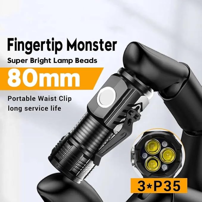 Mini linterna 3 led con iman - additional image 6