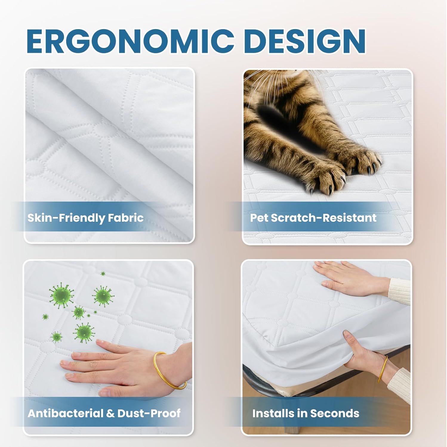 Protector colchon impermeable 90x190 CM - additional image 1