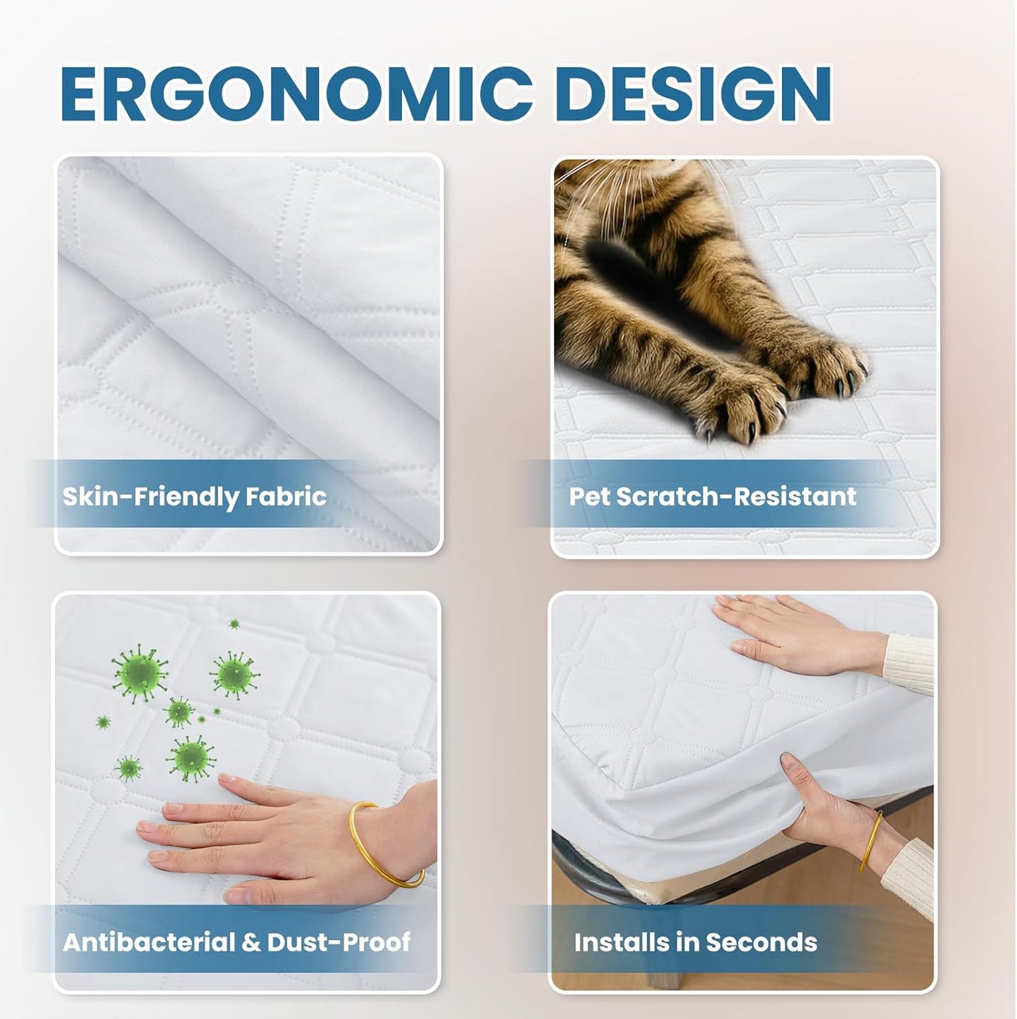Protector colchon impermeable 135x190 CM - additional image 1