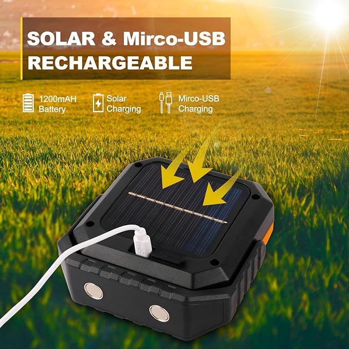 Luz solar led cob magnetica 20W - additional image 6