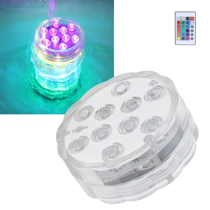 luces LED sumergibles multicolores - additional image 6