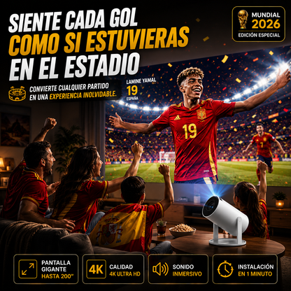 🏟️ StadiumVision Pro™ 4K | Vive el Mundial 2026 en Pantalla Gigante