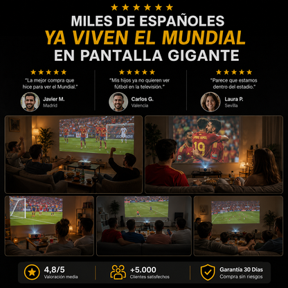 🏟️ StadiumVision Pro™ 4K | Vive el Mundial 2026 en Pantalla Gigante
