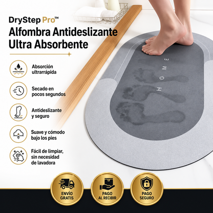 DryStep Pro™ – Alfombra Antideslizante Ultra Absorbente