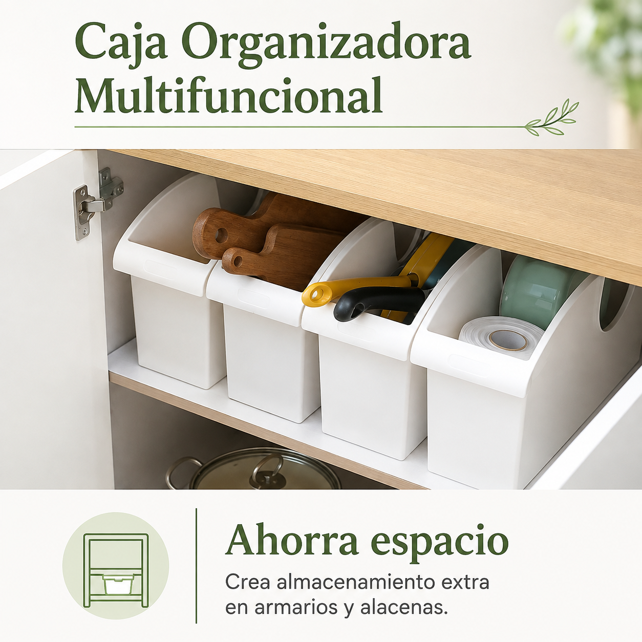 Caja Organizadora Multifuncional | Más Orden y Espacio en tu Hogar