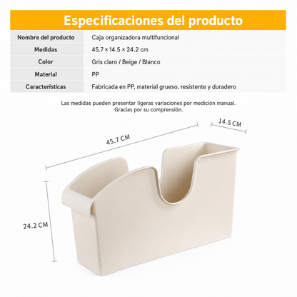 Caja Organizadora Multifuncional | Más Orden y Espacio en tu Hogar