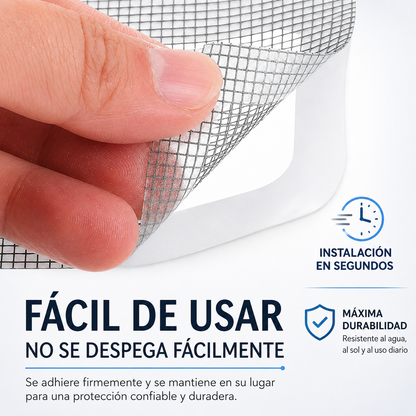 Filtros Adhesivos para Desagüe 10 Unidades — Atrapa Cabellos y Evita Atascos