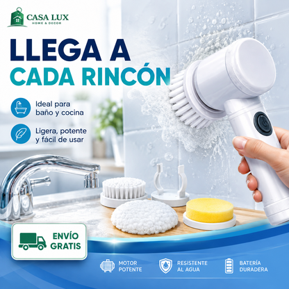 🧽 CEPILLO DE LIMPIEZA QUE ELIMINA LA SUCIEDAD SIN ESFUERZO + KIT COMPLETO 🔥 ÚLTIMAS UNIDADES EN STOCK
