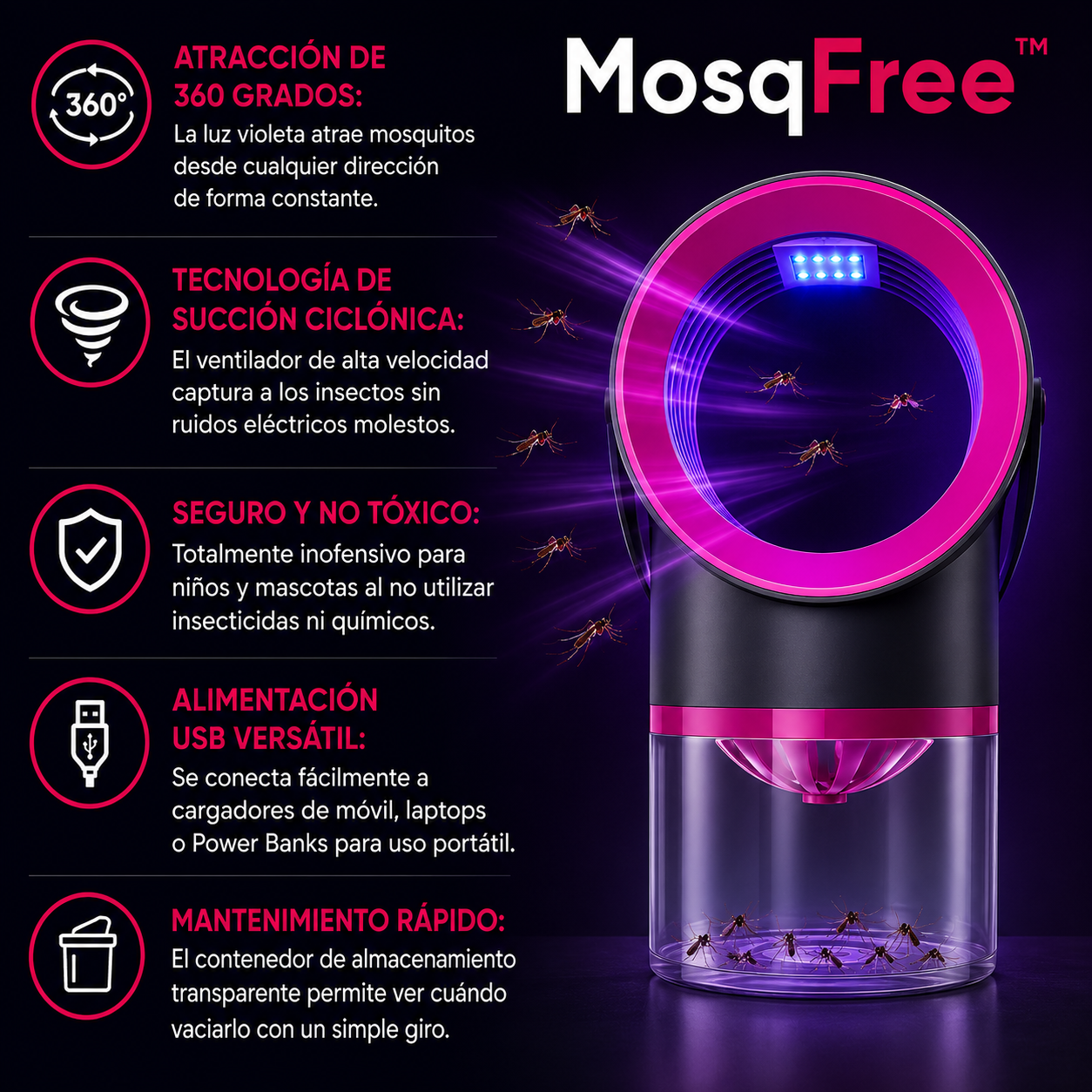 🦟 MosqFree™ — No Más Mosquitos, No Más Picaduras, No Más Noches Sin Dormir 🔥