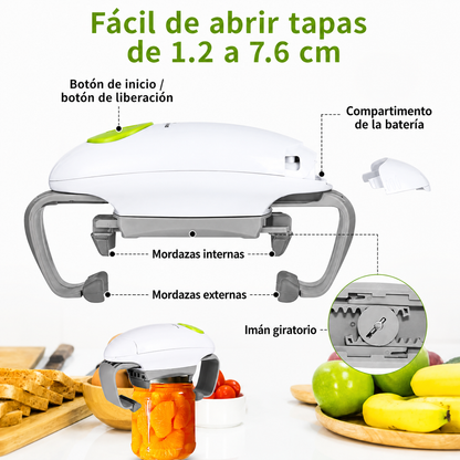 OpenFlex Pro™ — Abre frascos duros en segundos, sin dolor en las manos + REGALO EXCLUSIVO 🔥