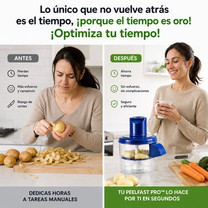 🍓 PEELFAST PRO™ | Pela y Prepara Frutas y Verduras Automáticamente en Segundos  + ¡REGALO EXCLUSIVO! 🔥