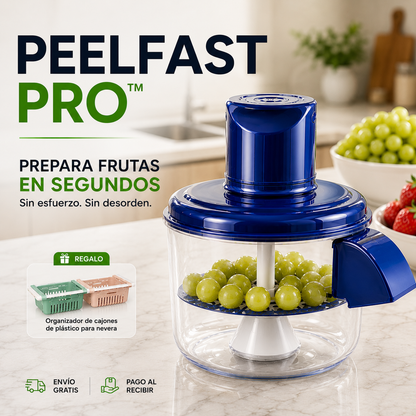 🍓 PEELFAST PRO™ | Pela y Prepara Frutas y Verduras Automáticamente en Segundos  + ¡REGALO EXCLUSIVO! 🔥