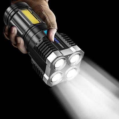 Linterna eléctrica alta luminosidad 4 modos