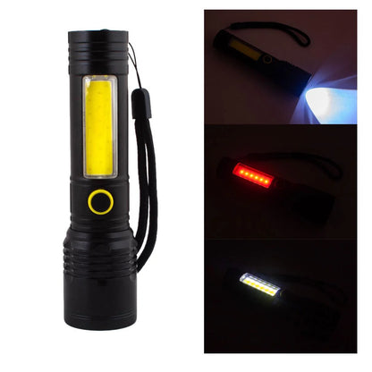 Linterna led con zoom 3modo FA-556