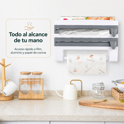 Organizador de Cocina Multifunción 4 en 1 | Más Orden, Más Espacio